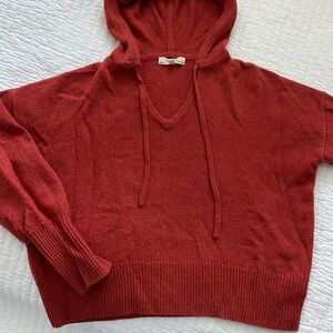 Madewell cashmere hoodie